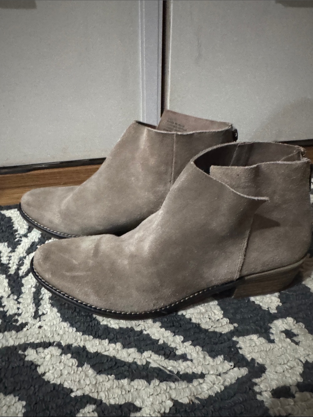 Very Volatile Taupe Suede Ankle Boots - Classic Chelsea Style